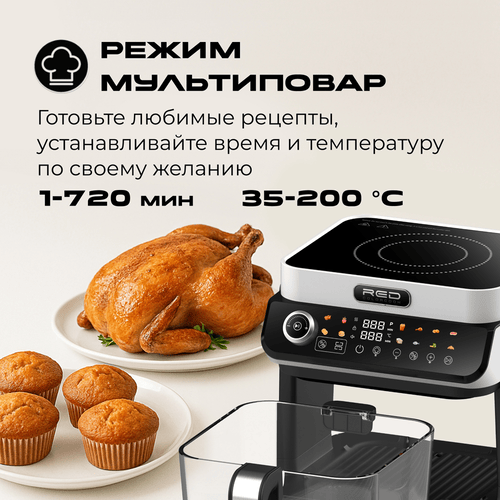 ECO Кухонная станция RED colorcook Белая MasterChef MC550W