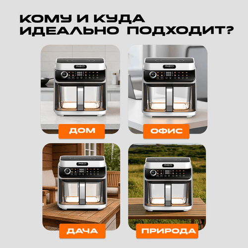 ECO Кухонная станция RED colorcook Белая MasterChef MC550W