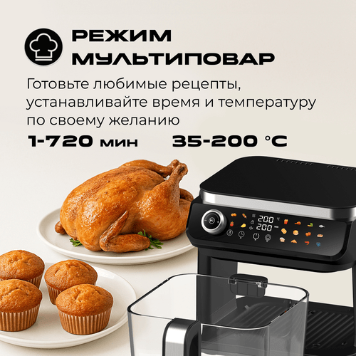 ECO Аэрогриль RED colorcook G550