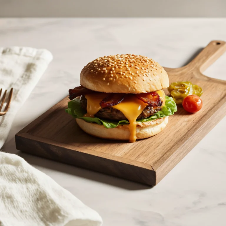 Фото блюда «Чизбургер с беконом» для RED ColorCook