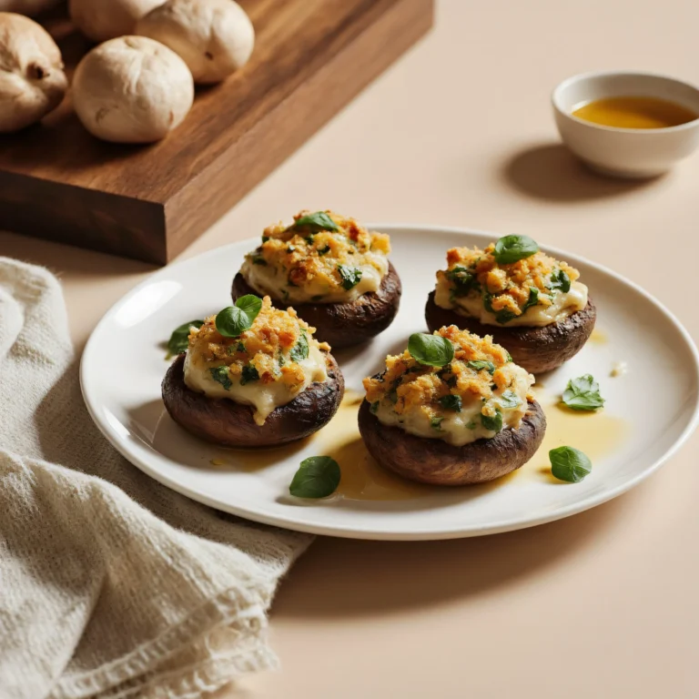 Фото блюда «Фаршированные шампиньоны» для RED ColorCook