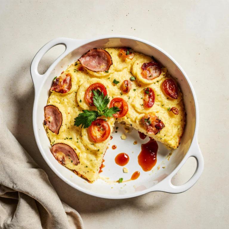 Омлет с ветчиной и овощами в RED ColorCook