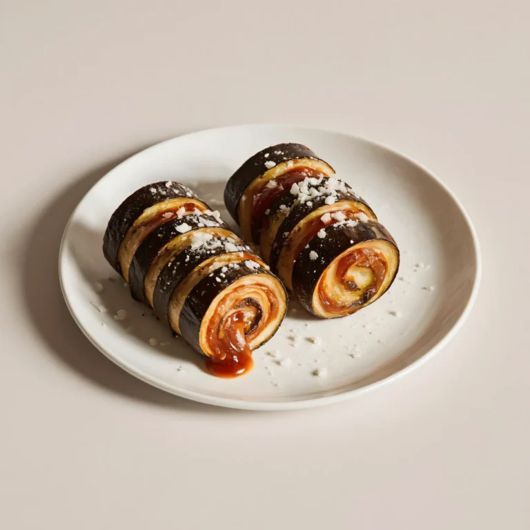 Фото блюда «Рулеты из баклажанов с кетчупом» для RED ColorCook