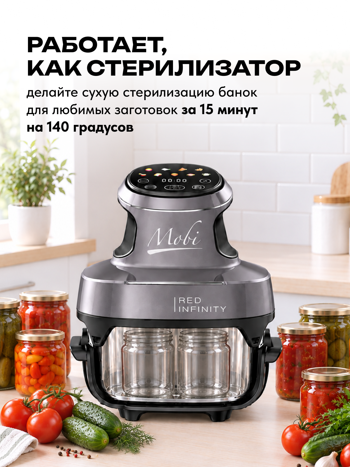 Работает как стерилизатор MOBI G405